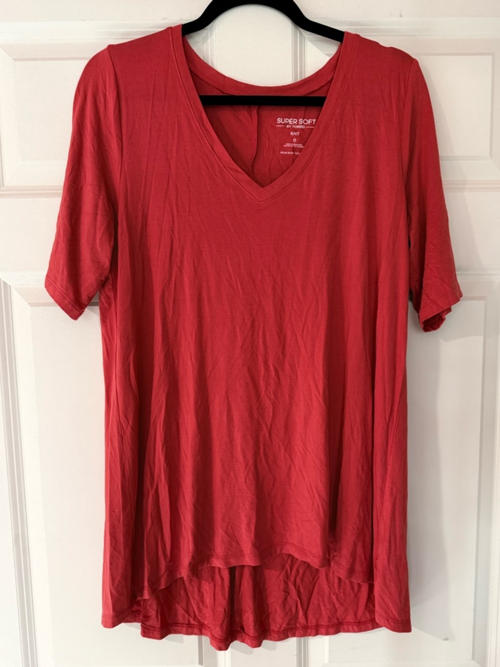 Torrid Oversized Super Soft Knit T-Shirt Size 0 (L/12)